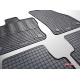 Car rubber floor mats black AUDI Q5 II (2017-...) C-CAR