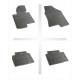 Car rubber floor mats black KIA SPORTAGE III (2010-2015) NEGRO