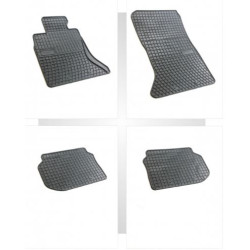 Car rubber floor mats black BMW 5 F10/F11 (2010-2014) NEGRO