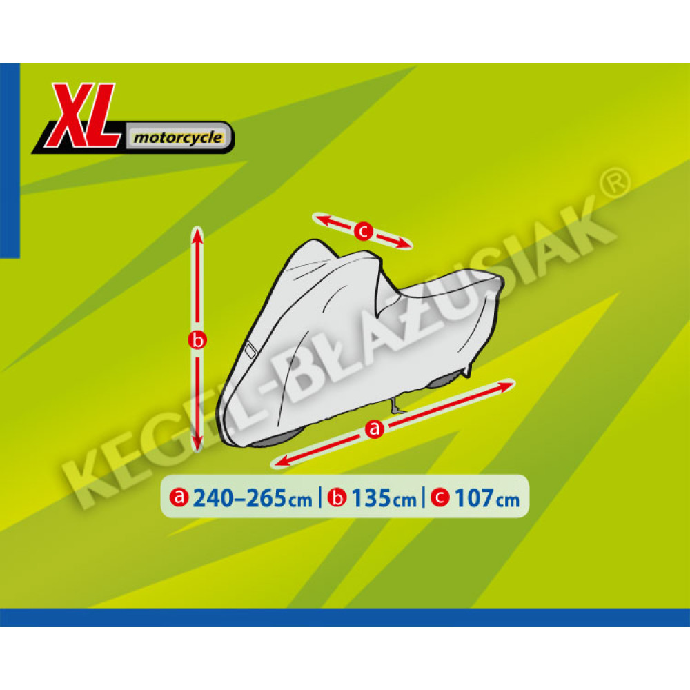 Motorcycle cover BASIC GARAGE *XL*
