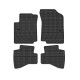 Car rubber floor mats black PEUGEOT 108 (2014-...) NEGRO