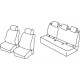 Car seat covers *HARMONY* OPEL CORSA E (2015-...)