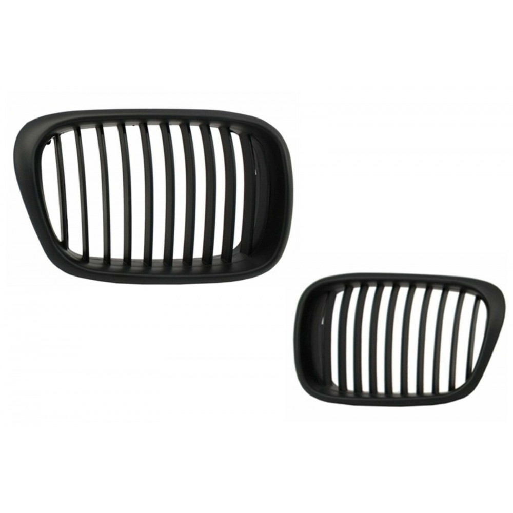 Front grills black matt BMW 5 E39 Black Matt (1997-2004)