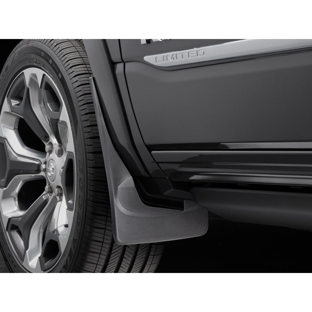 Car mud flaps WEATHERTECH DODGE RAM with OEM arch fenders (2019-...) 110092-120092