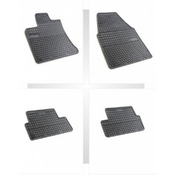 Alfombrillas de goma negras para coche NISSAN QASHQAI (2007-2014) NEGRO