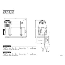 Compresor de aire portátil 12V VIAIR 300P (30033)