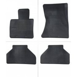 Car rubber floor mats black BMW X5 E70 (2007-2013) NEGRO