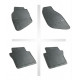 Car rubber floor mats black HONDA JAZZ (2002-2008) NEGRO