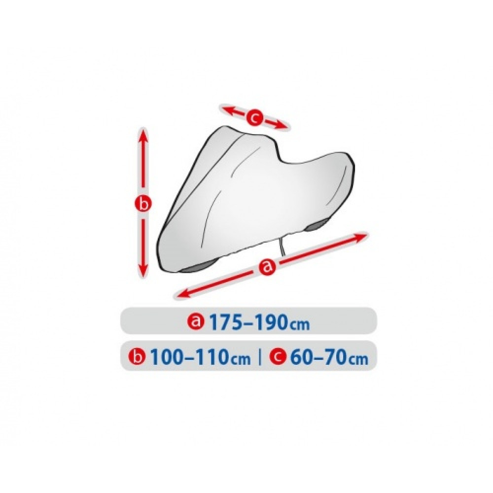 Bicycle cover BASIC GARAGE "XL"