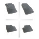 Car rubber floor mats black OPEL ASTRA H (2004-2009) NEGRO