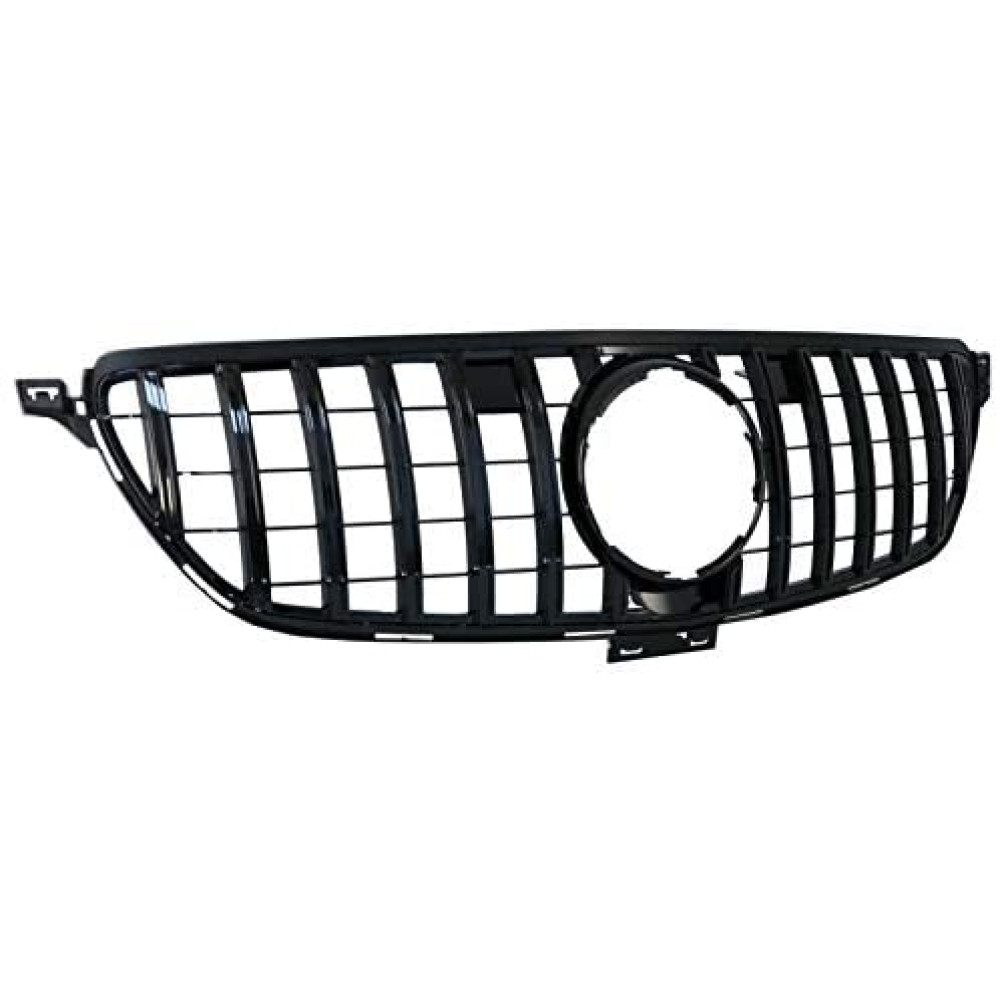 Front grill MB GLE-class SUV/Coupe Panamericana Style Black (2015-2018)