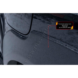 Wheel arch extenders TOYOTA HILUX (25 mm)(2019-...) RT062902