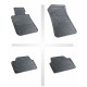 Car rubber floor mats black BMW 1 E82 (2007-...) NEGRO