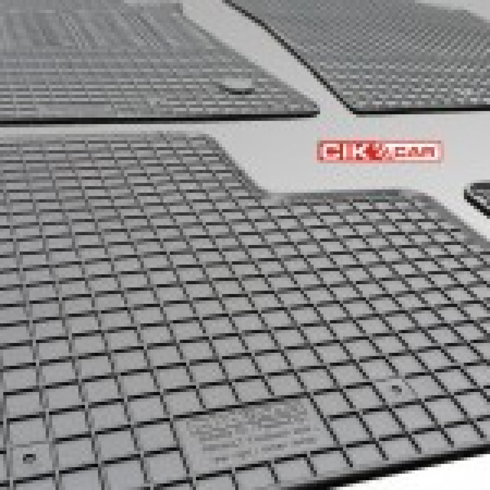 Car rubber floor mats black  RENAULT TALISMAN (2015-...) C-CAR