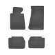 Car rubber floor mats black BMW 5 E34 (1988-1995) NEGRO