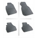 Car rubber floor mats black AUDI A6 (1997-2004) NEGRO