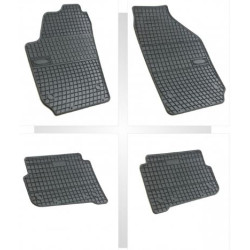 Car rubber floor mats black SEAT IBIZA (2002-2008) NEGRO