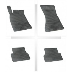 Alfombrillas de goma para coche negras AUDI A6 (2011-...) NEGRO