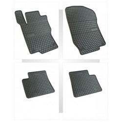 Car rubber floor mats black MB ML-class W164 (2005-2011) NEGRO