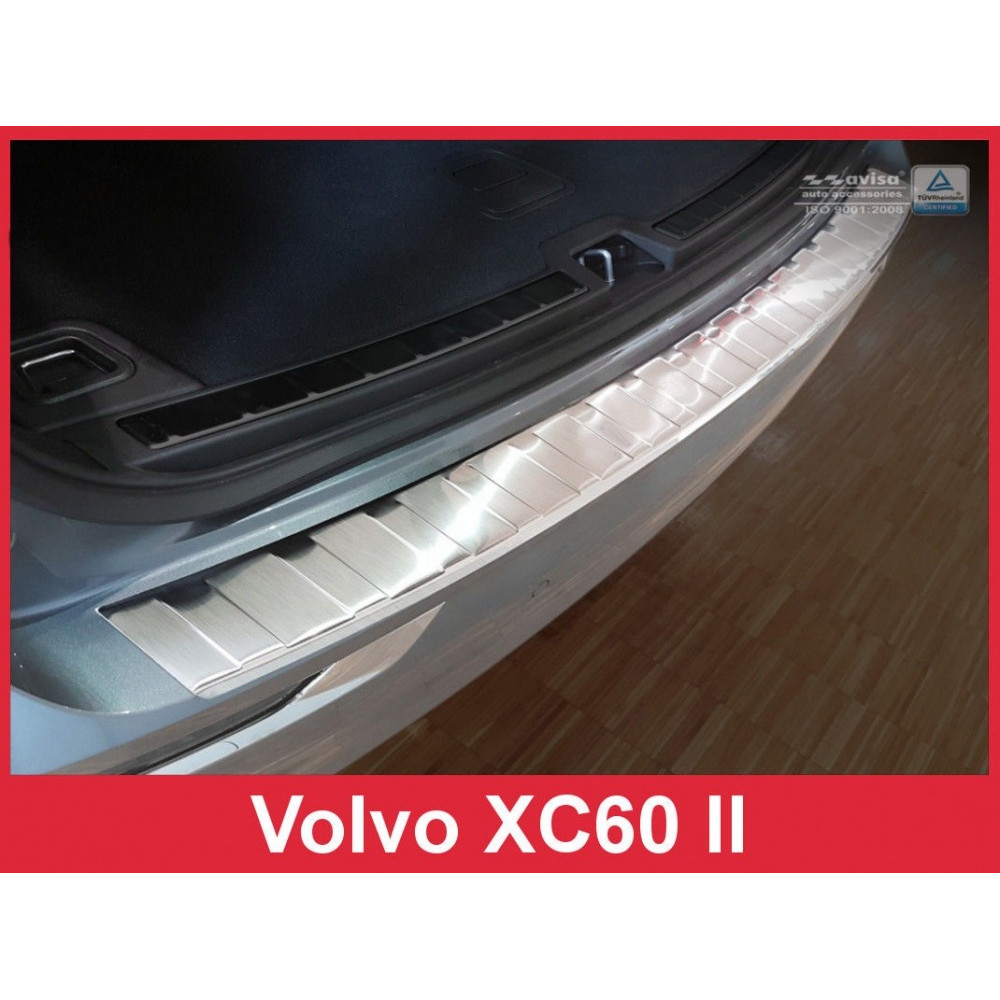 Chrome rear bumper pad VOLVO XC60 II (2017-...) 2/35583
