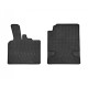 Car rubber floor mats black SMART FORTWO (2007-...) NEGRO