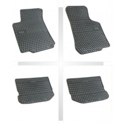 Car rubber floor mats black VW BORA (1998-2005) NEGRO