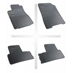 Car rubber floor mats black HONDA CR-V (2012-...) NEGRO