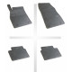 Car rubber floor mats black OPEL INSIGNIA (2008-...) NEGRO