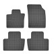 Car rubber floor mats black VOLVO XC90 II (2015-...) NEGRO
