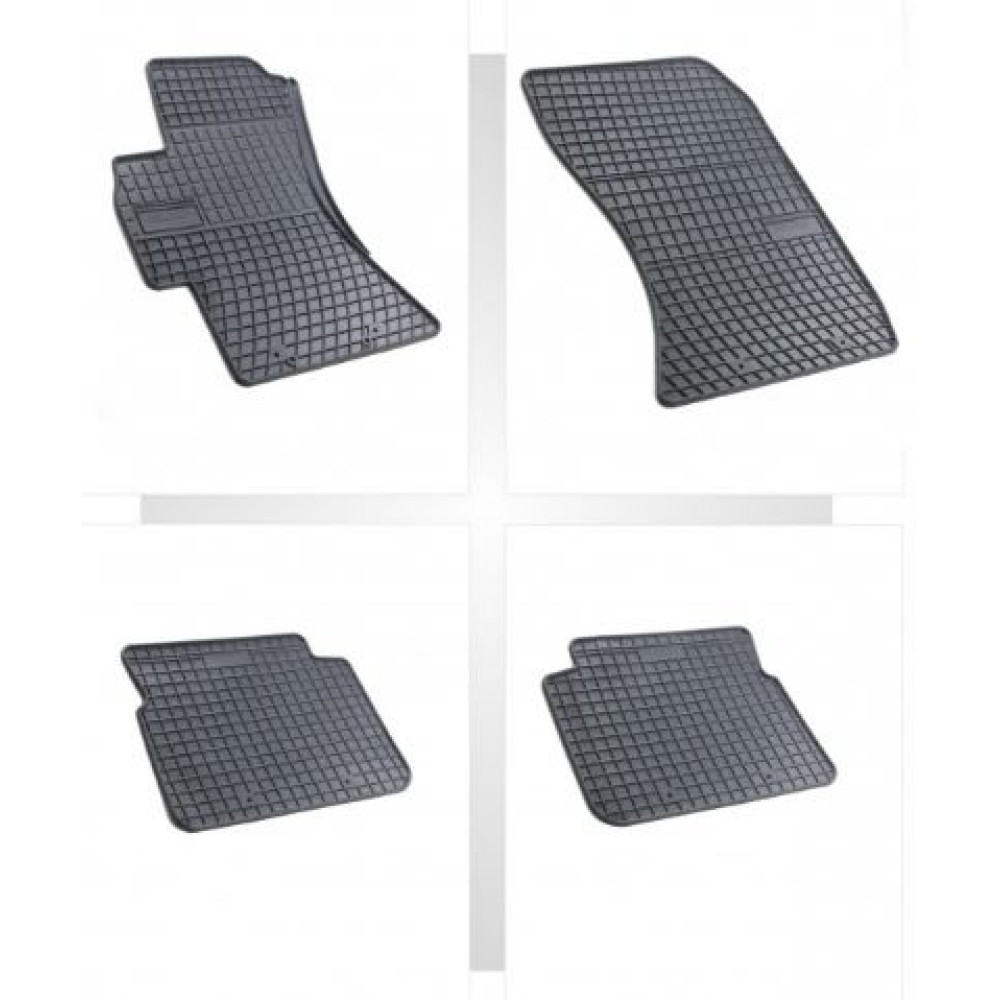 Car rubber floor mats black SUBARU FORESTER (2008-2013) NEGRO