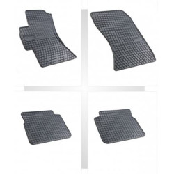 Car rubber floor mats black SUBARU FORESTER (2008-2013) NEGRO