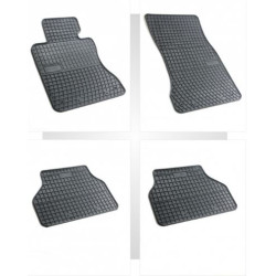 Car rubber floor mats black BMW 5 E60/E61 (2004-2010) NEGRO