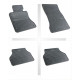 Car rubber floor mats black BMW 5 E60/E61 (2004-2010) NEGRO
