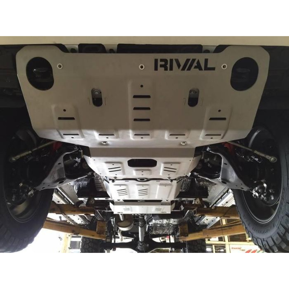 Aluminium skid plate set TOYOTA HILUX (2016-...) 23333.9505.1