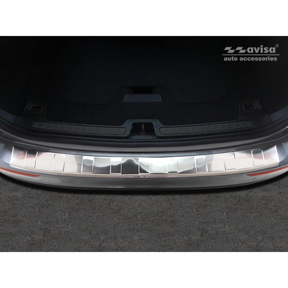 Chrome rear bamper pad VOLVO V60 II (2018-...) 2/35285