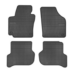 Car rubber floor mats black SEAT ALTEA/ALTEA XL (2004-2014) NEGRO