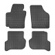 Car rubber floor mats black SEAT ALTEA/ALTEA XL (2004-2014) NEGRO