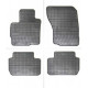Car rubber floor mats black MITSUBISHI OUTLANDER III (2012-...) NEGRO