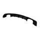 Rear bumper diffuser double black BMW 3 F30/F31 (2012-2018)