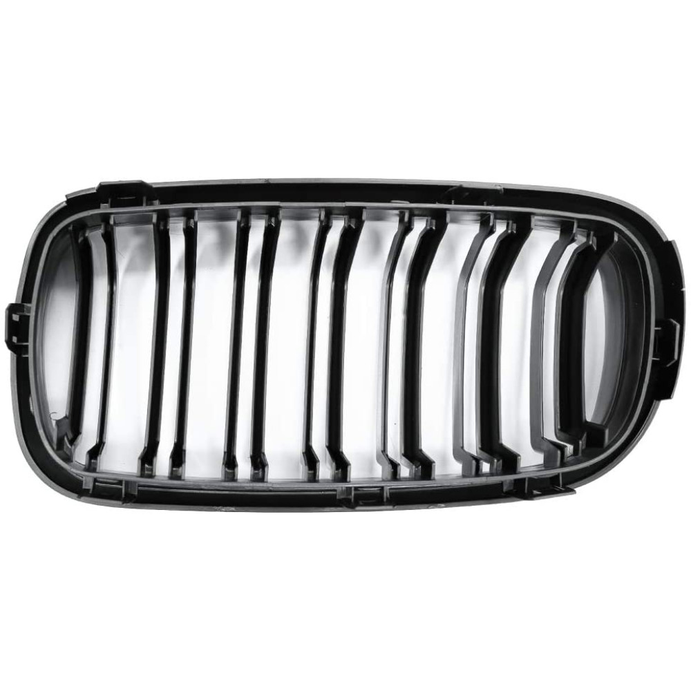 Front grills black gloss BMW X5/X6 F15/F16 Double Stripe Black Gloss (2014-2019)