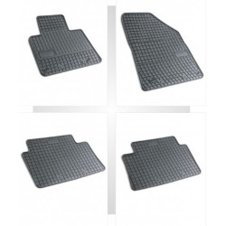 Car rubber floor mats black CITROEN C5 (2008-...) NEGRO