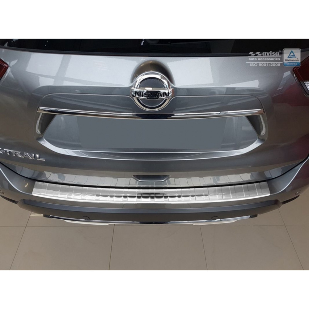 Chrome rear bumper pad NISSAN X-TRAIL III Facelift (2017-...) 2/35526