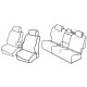 Car seat covers *HARMONY* VOLKSWAGEN GOLF SPORTSVAN (2014-...)