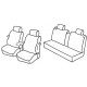Car seat covers *HARMONY* VOLVO C30 (2006-2012)