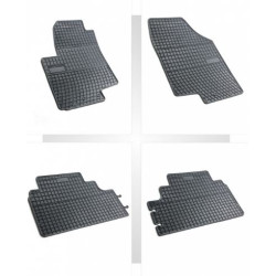 Car rubber floor mats black KIA VENGA (2009-...) NEGRO