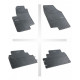 Car rubber floor mats black KIA VENGA (2009-...) NEGRO