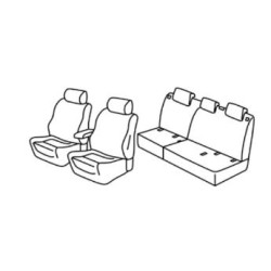 Car seat covers *HARMONY* OPEL GRANDLAND X (2017-...)