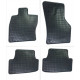 Car rubber floor mats black VW GOLF VII (2012-...) NEGRO