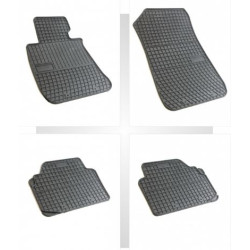 Car rubber floor mats black BMW 3 E90/E91 (2005-2012) NEGRO