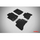 Car textile mats black 3D SEINTEX TOYOTA LAND CRUISER 150 (2009-...)